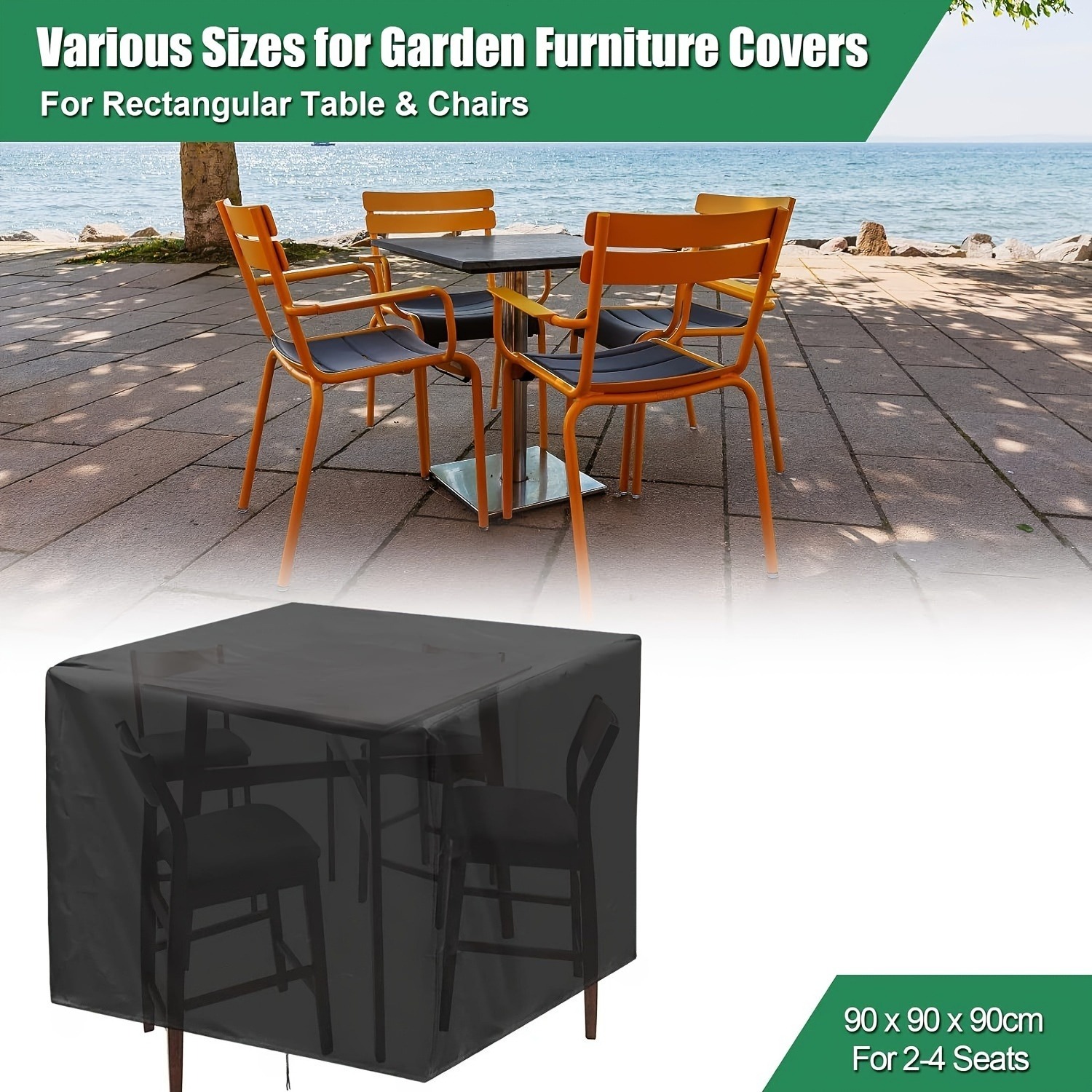 Outdoor Furniture Philippines - Penutup Furnitur Taman Luar Ruangan 210D