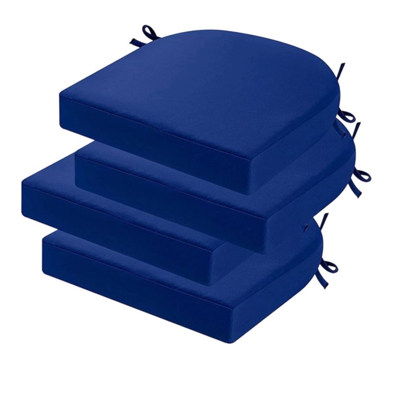 Outdoor Furniture Cushions - 4 Buah Bantal Kursi Luar Ruangan