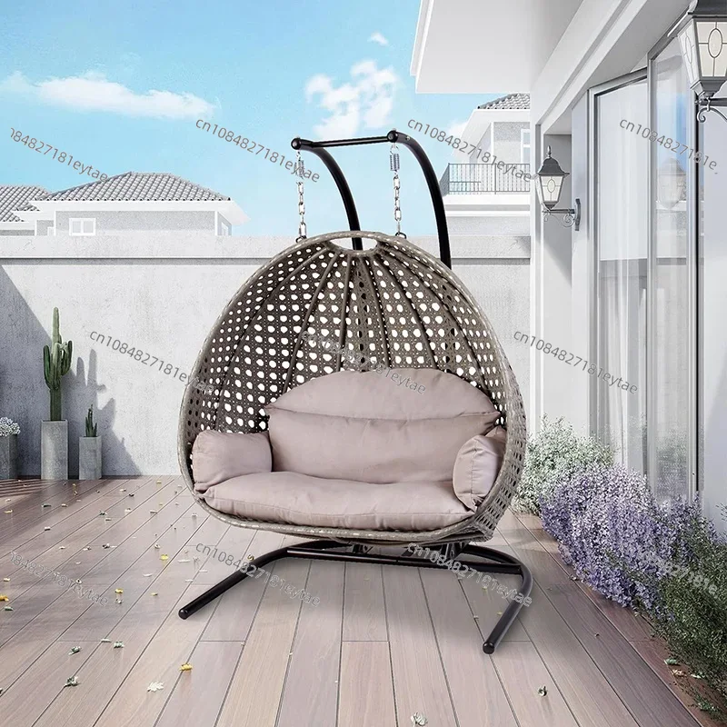 Kursi Gantung Rotan Modern unt - Outdoor Furniture Egg Chair ulasan dan harga