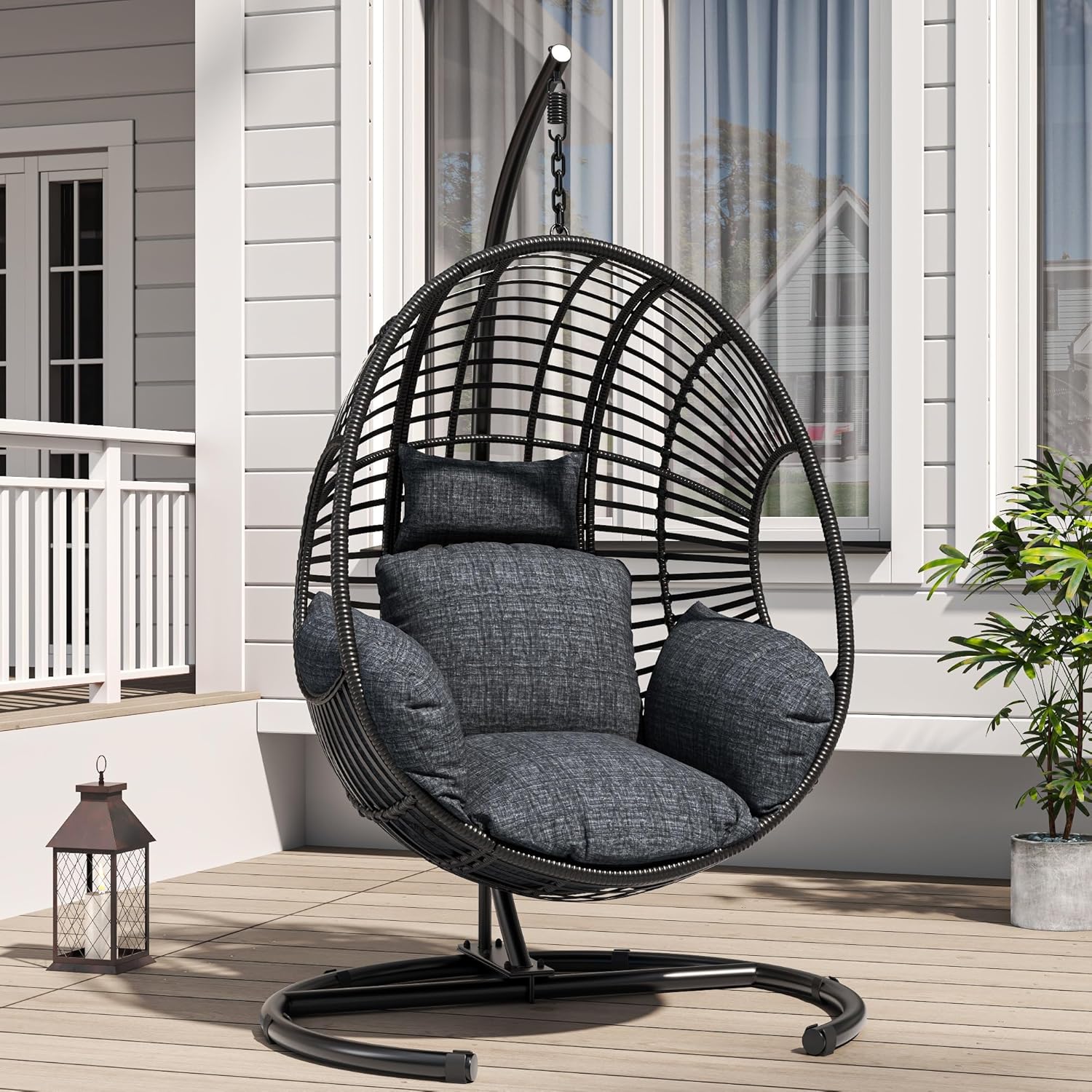 Kursi Ayun Telur Ekstra Lebar  - Outdoor Furniture Egg Chair ulasan dan harga