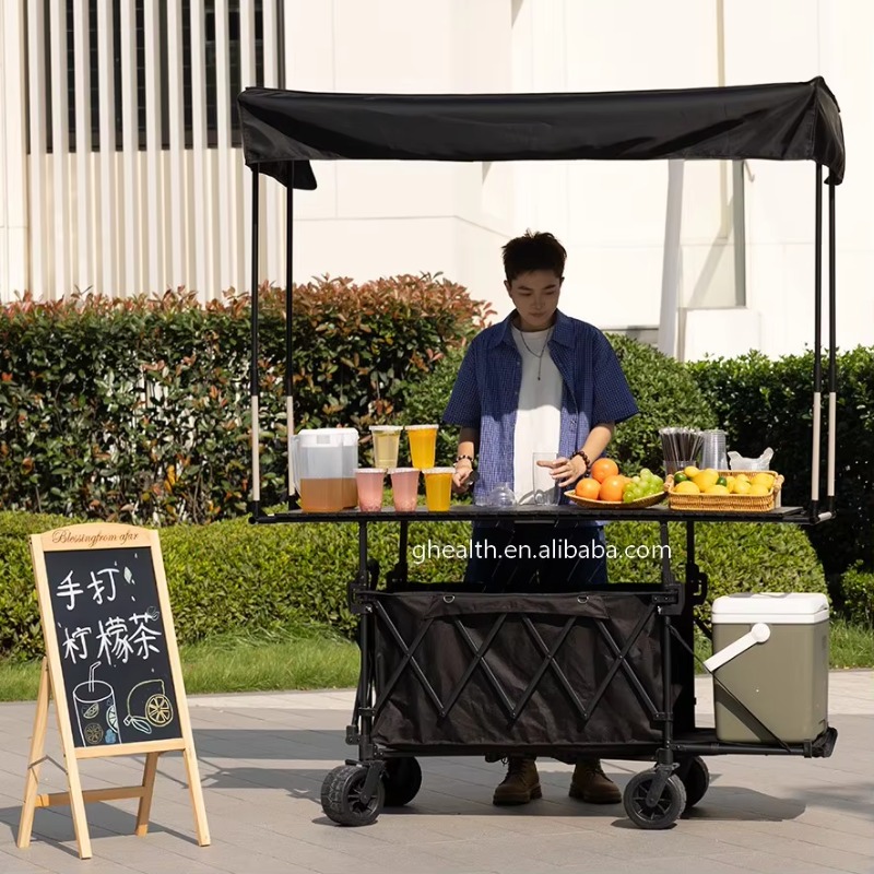 Gerobak Meja Lipat Baja untuk  - Folding Picnic Table ulasan dan harga