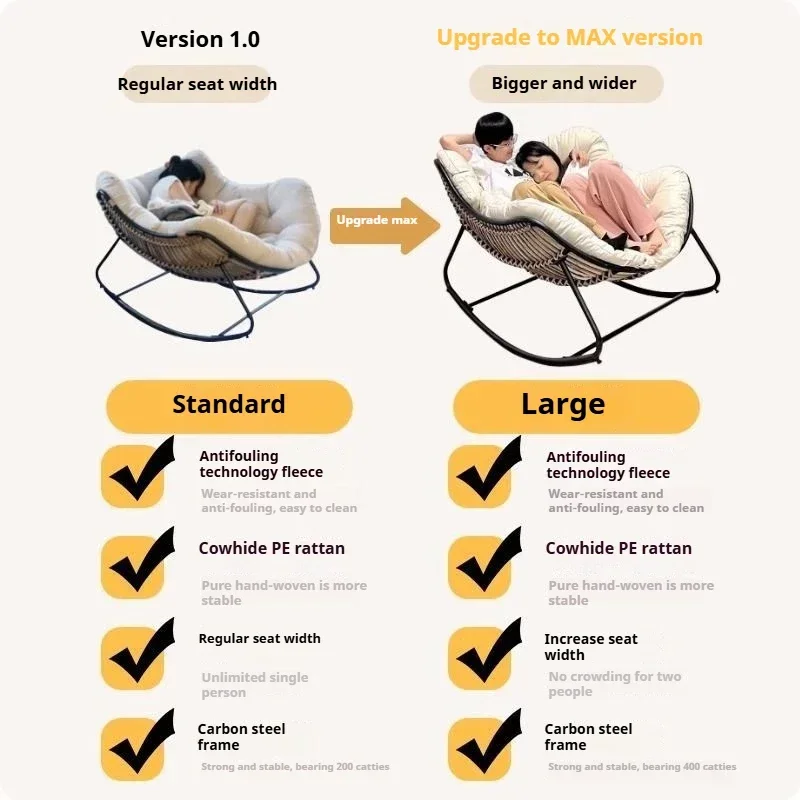 Kursi Goyang Luar Ruangan, Kur - Outdoor Furniture Egg Chair ulasan dan harga