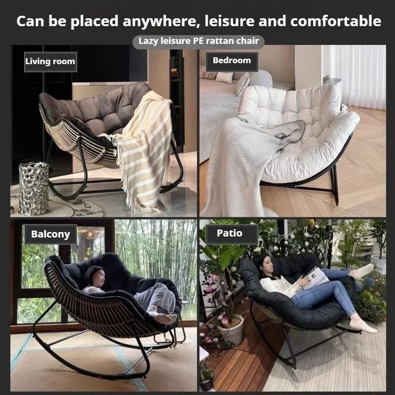 Kursi Goyang Luar Ruangan, Kur - Outdoor Furniture Egg Chair ulasan dan harga