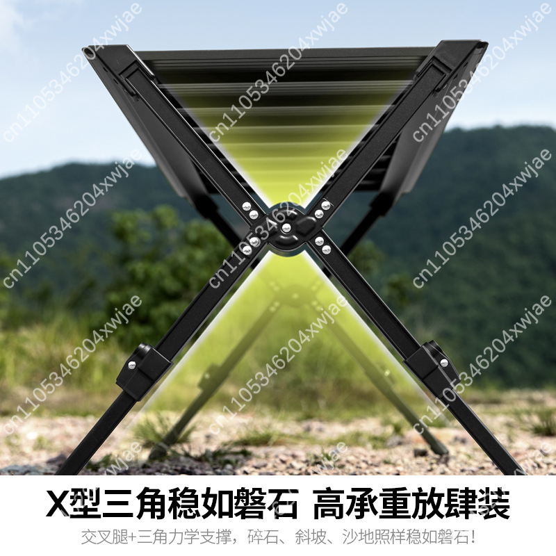 Meja Lipat Aluminium Alloy Rin - Folding Picnic Table ulasan dan harga