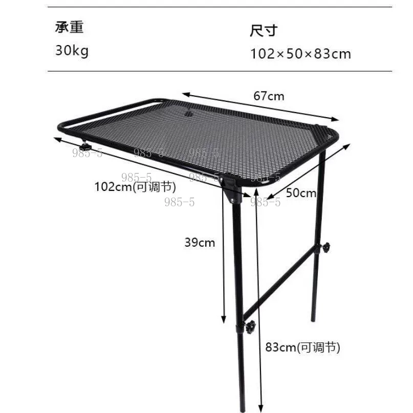Meja Lipat Portabel Baja Karbo - Folding Picnic Table ulasan dan harga
